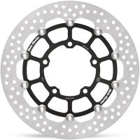Bromsskiva Halo Flytande Silver MOTO-MASTER