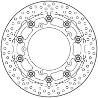 Bromsskiva Halo Fram MOTO-MASTER