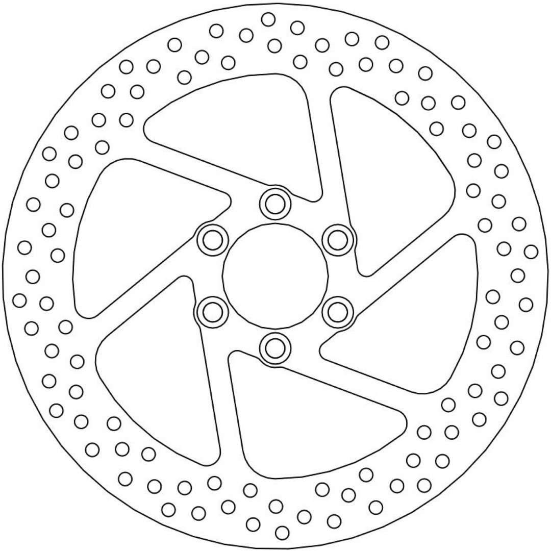 Bromsskiva Halo MOTO-MASTER 78 mm