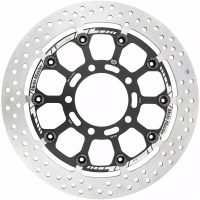 Bromsskiva Halo Series Flytande Svart/silver MOTO-MASTER