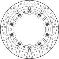 Bromsskiva Halo Two-Piece MOTO-MASTER