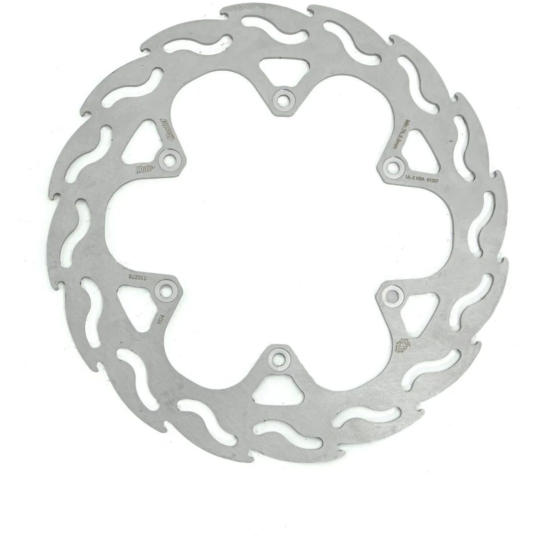Bromsskiva MOTO-MASTER silver/röd – bild 2