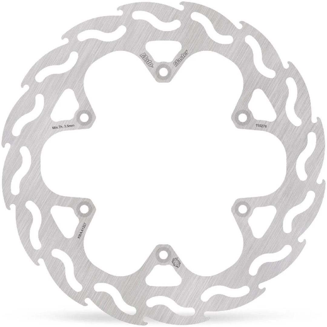 Bromsskiva MOTO-MASTER silver/röd