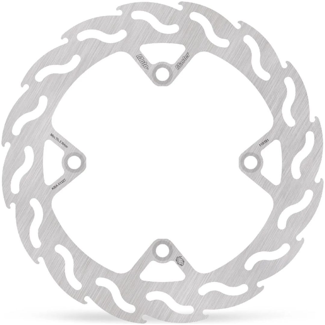 Bromsskiva MOTO-MASTER silver/röd