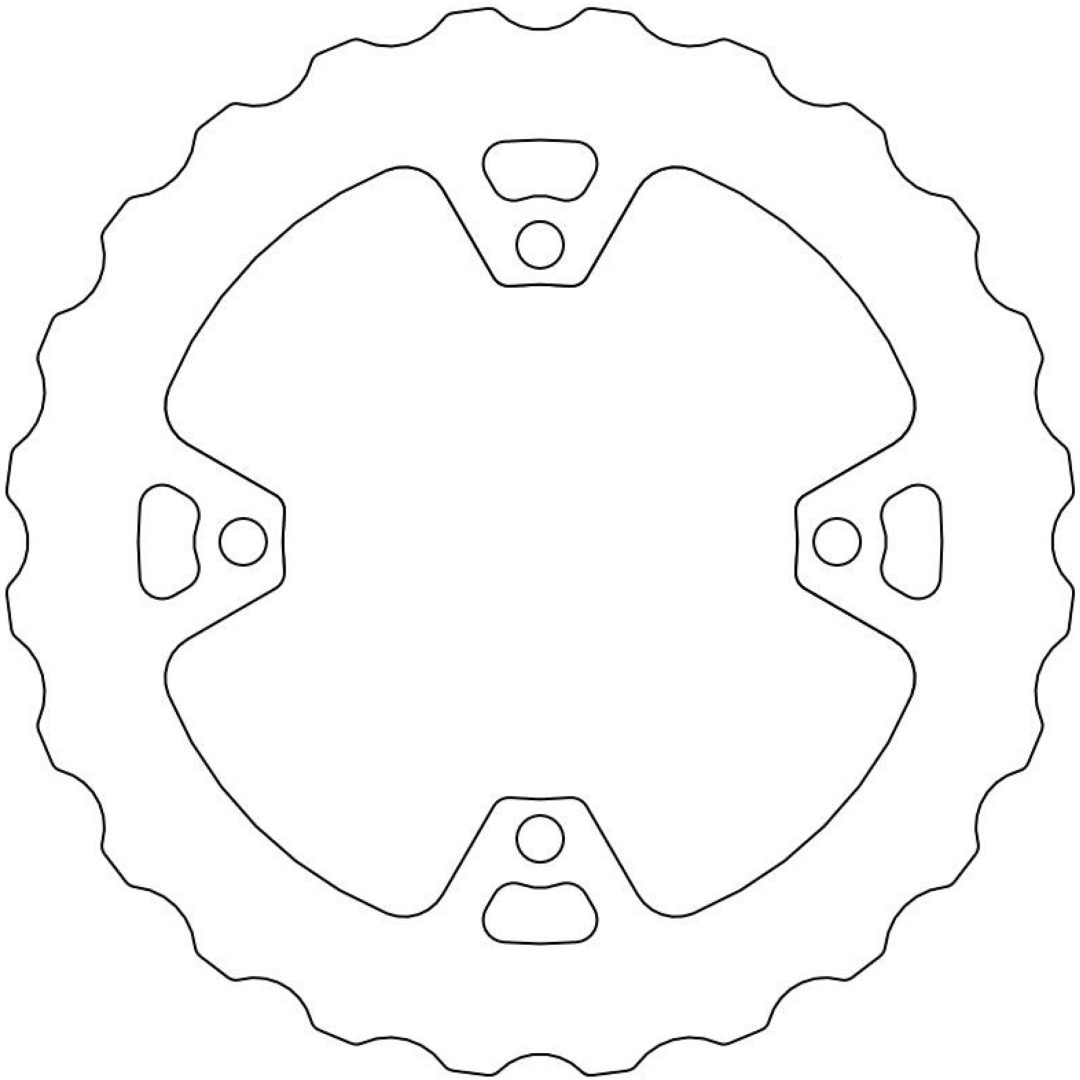 Bromsskiva Nitro MOTO-MASTER 133,0 mm