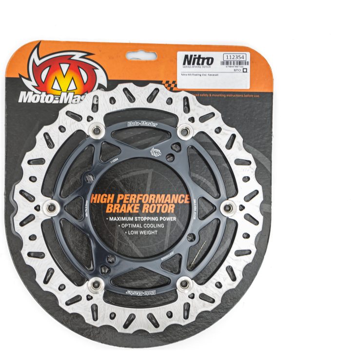 Bromsskiva Nitro Series Svart/Silver MOTO-MASTER Bromsskiva – bild 2