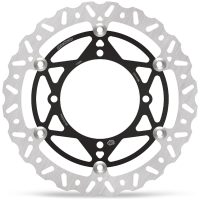 Bromsskiva Nitro Series Svart/Silver MOTO-MASTER