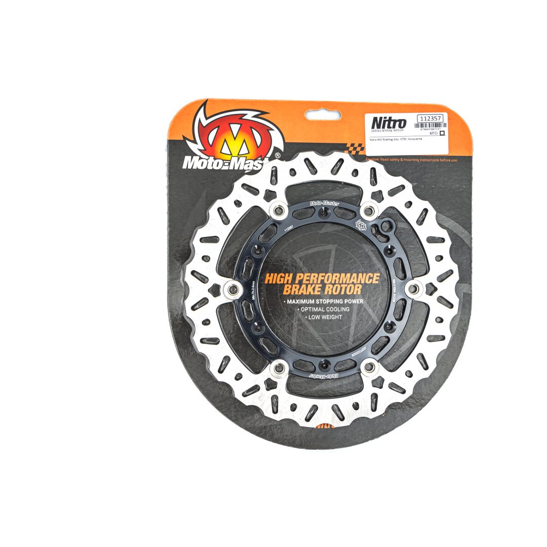 Bromsskiva Nitro Series Svart/Silver MOTO-MASTER Bromsskiva – bild 2