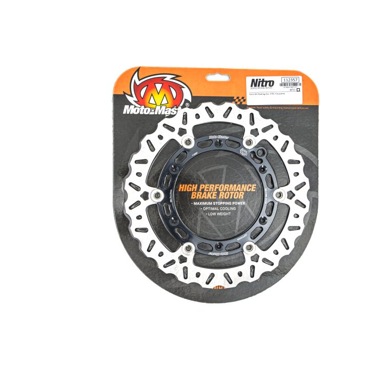 Bromsskiva Nitro Series Svart/Silver MOTO-MASTER Bromsskiva – bild 2