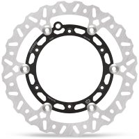 Bromsskiva Nitro Series Svart/Silver MOTO-MASTER