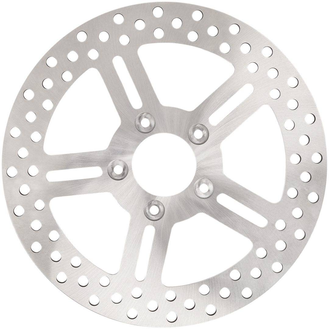 Bromsskiva One-piece Silver PERFORMANCE MACHINE Bromsskiva