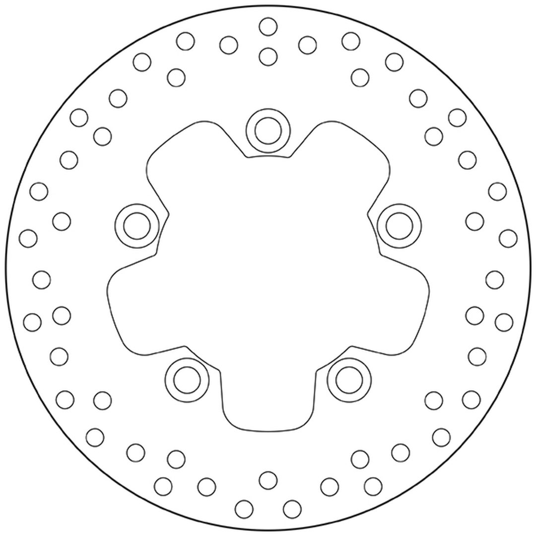 Bromsskiva Oro Brembo Natural – bild 3