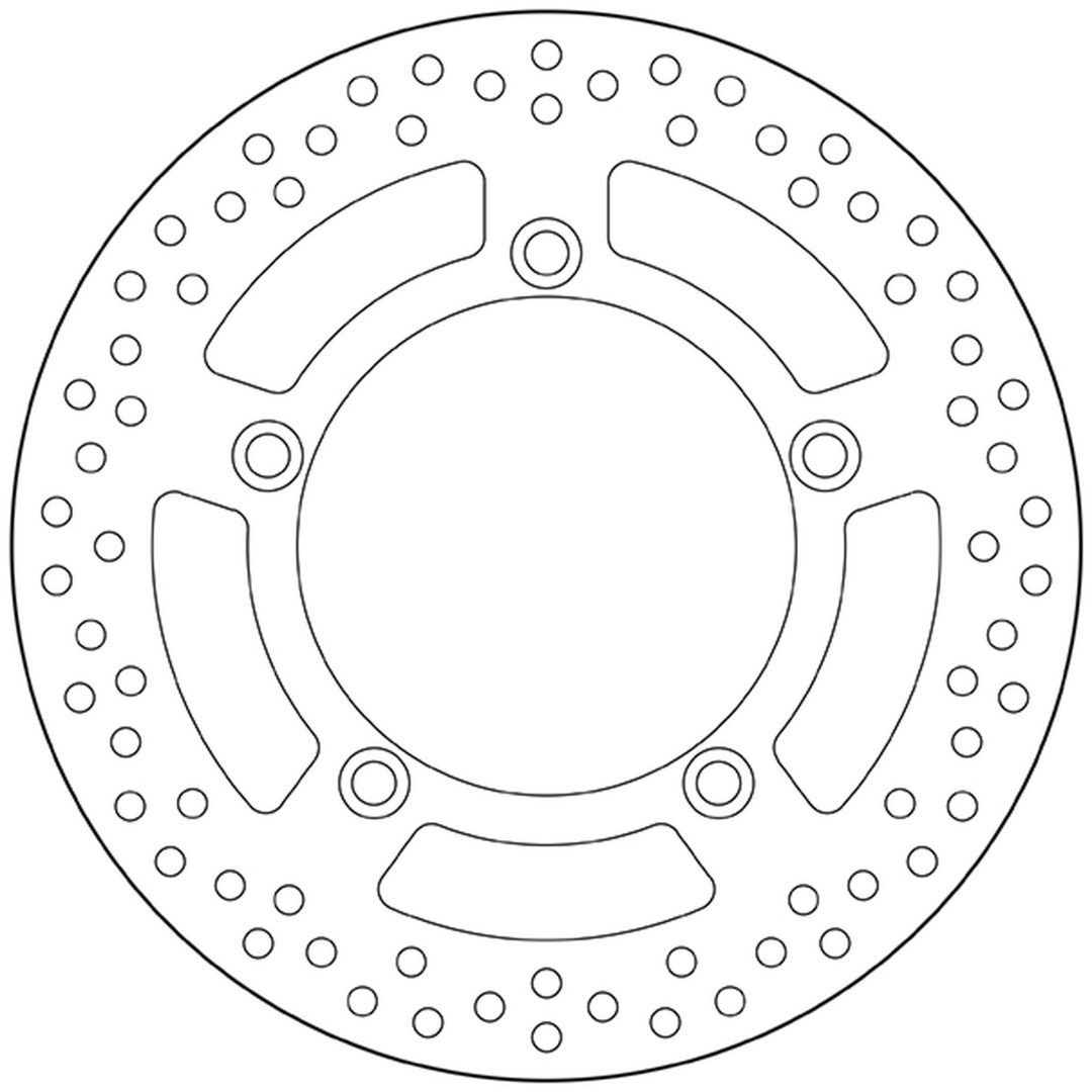 Bromsskiva Oro Brembo Natural – bild 3