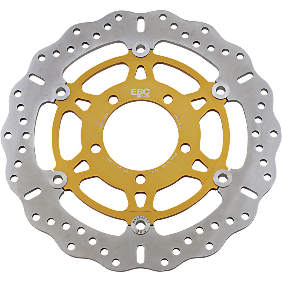 Bromsskiva Pro-Lite Contour EBC Silver/Guld – bild 2