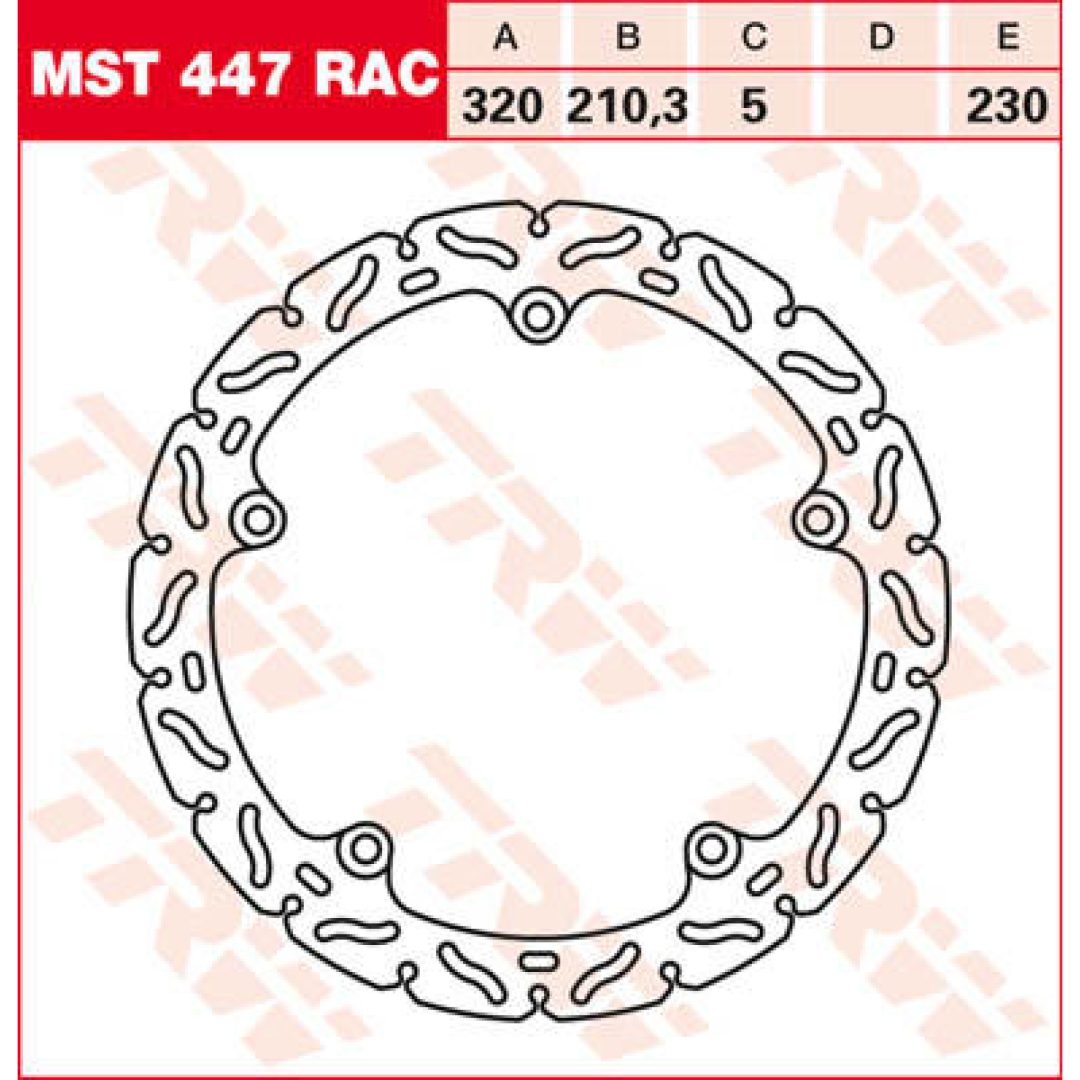 Bromsskiva Race Fram TRW Fast