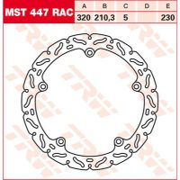 Bromsskiva Race Fram TRW