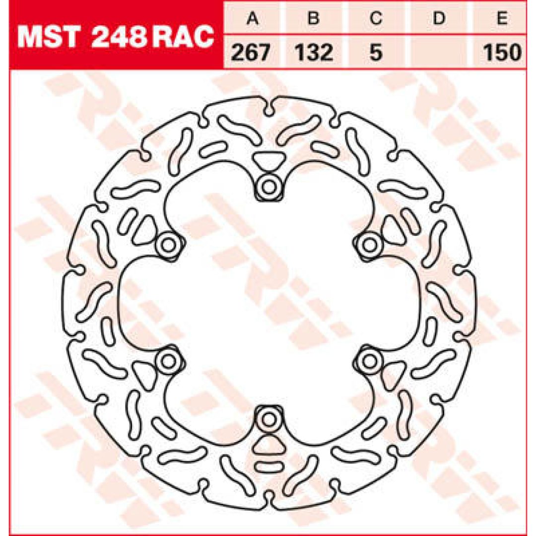 Bromsskiva Race Fram TRW Fram | Bak