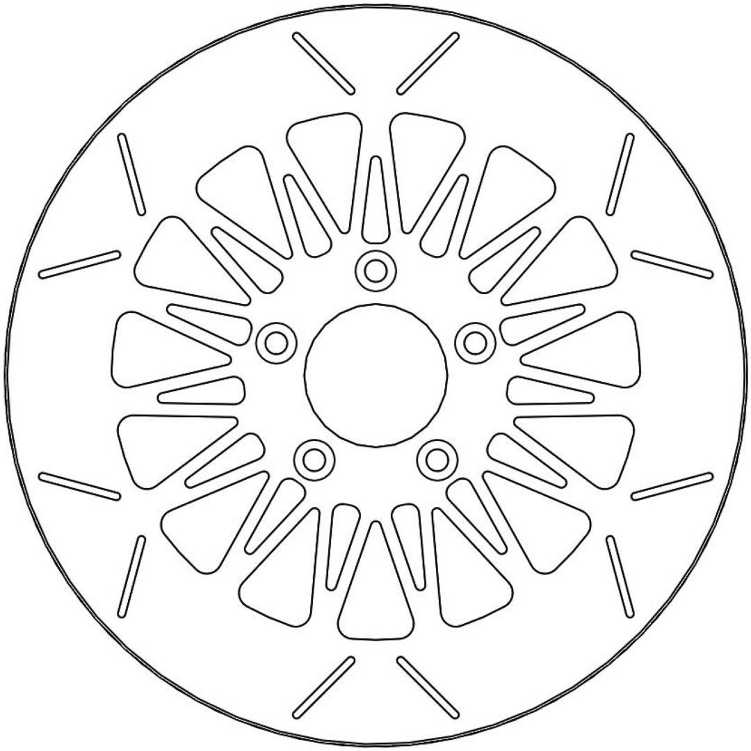 Bromsskiva Rialto MOTO-MASTER 82,3 mm – bild 3