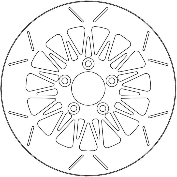 Bromsskiva Rialto MOTO-MASTER 82,3 mm – bild 3