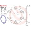 Bromsskiva SERIE ORO PRIME LINE Fast Borrad BREMBO – miniatyr 2