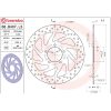 Bromsskiva SERIE ORO PRIME LINE Fast Borrad BREMBO – miniatyr 2