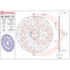 Bromsskiva SERIE ORO PRIME LINE Fast Borrad BREMBO – miniatyr 2