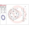Bromsskiva SERIE ORO PRIME LINE Fast Borrad BREMBO – miniatyr 2