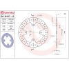 Bromsskiva SERIE ORO PRIME LINE Fast Borrad BREMBO – miniatyr 2