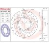 Bromsskiva SERIE ORO PRIME LINE Fast Borrad BREMBO – miniatyr 2