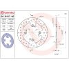 Bromsskiva SERIE ORO PRIME LINE Fast Borrad BREMBO – miniatyr 2
