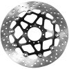 Bromsskiva Serie Oro Prime Line Flytande Borrad Rostfri Tvådelad BREMBO – miniatyr 1