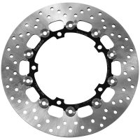 Bromsskiva Serie Oro Prime Line Flytande Borrad Rostfri Tvådelad BREMBO