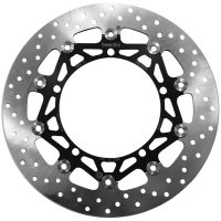 Bromsskiva Serie Oro Prime Line Flytande Borrad Rostfri Tvådelad BREMBO