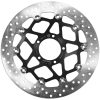 Bromsskiva Serie Oro Prime Line Flytande Borrad Rostfri Tvådelad BREMBO – miniatyr 1