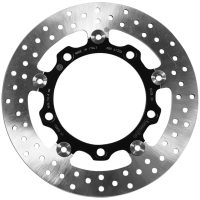 Bromsskiva SERIE ORO PRIME LINE Fullt Flytande Borrad Rostfritt Stål BREMBO
