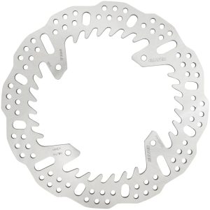 Bromsskiva Shark Fin Silver GALFER