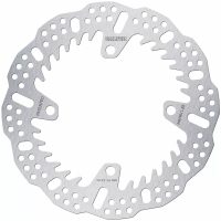 Bromsskiva Shark Fin Silver GALFER