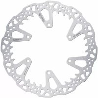 Bromsskiva Shark Fin Silver GALFER