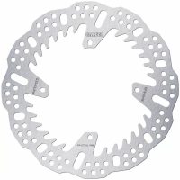 Bromsskiva Shark Fin Silver GALFER