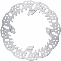 Bromsskiva Shark Fin Silver GALFER