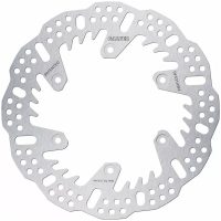 Bromsskiva Shark Fin Silver GALFER