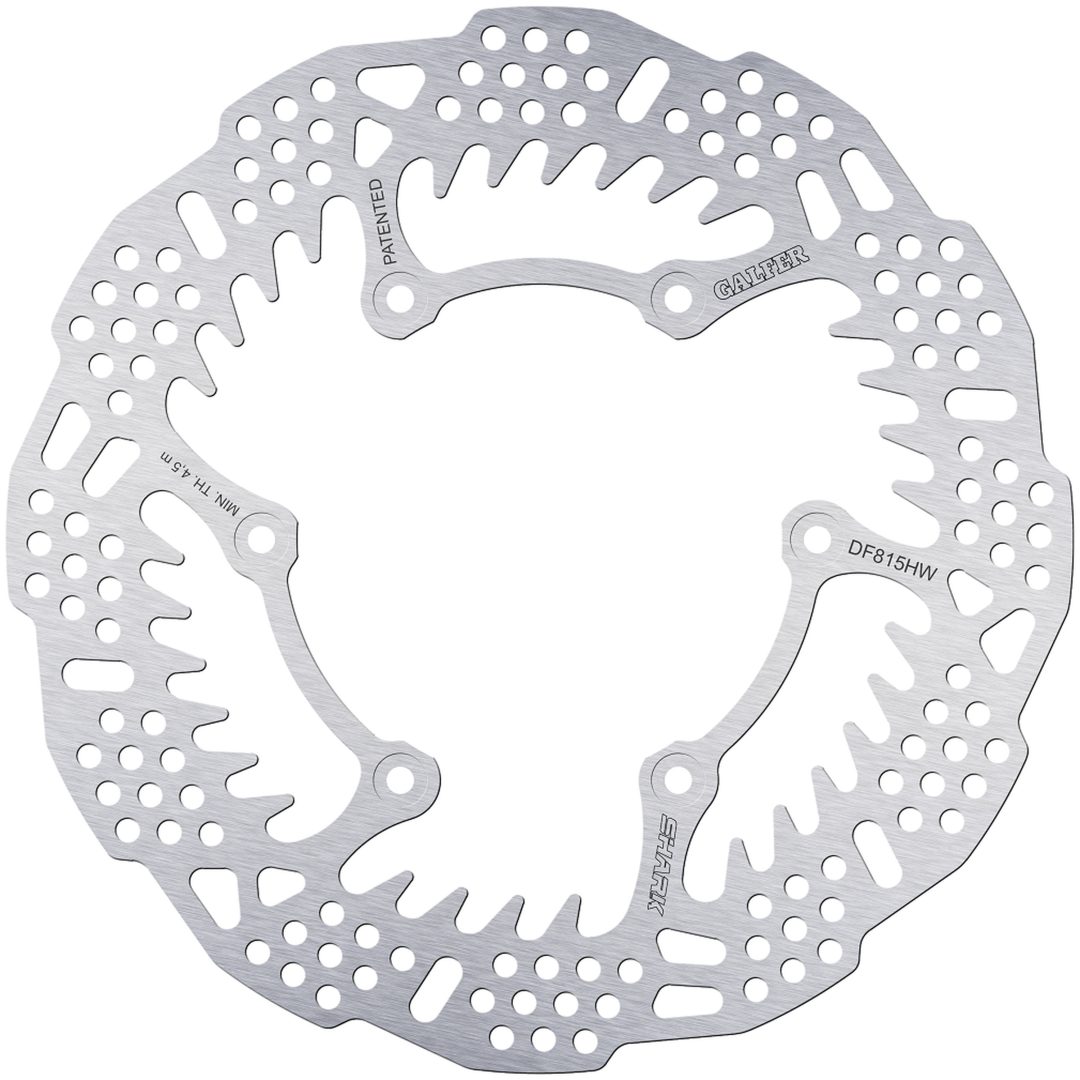 Bromsskiva Shark Fin Silver GALFER Bromsskiva