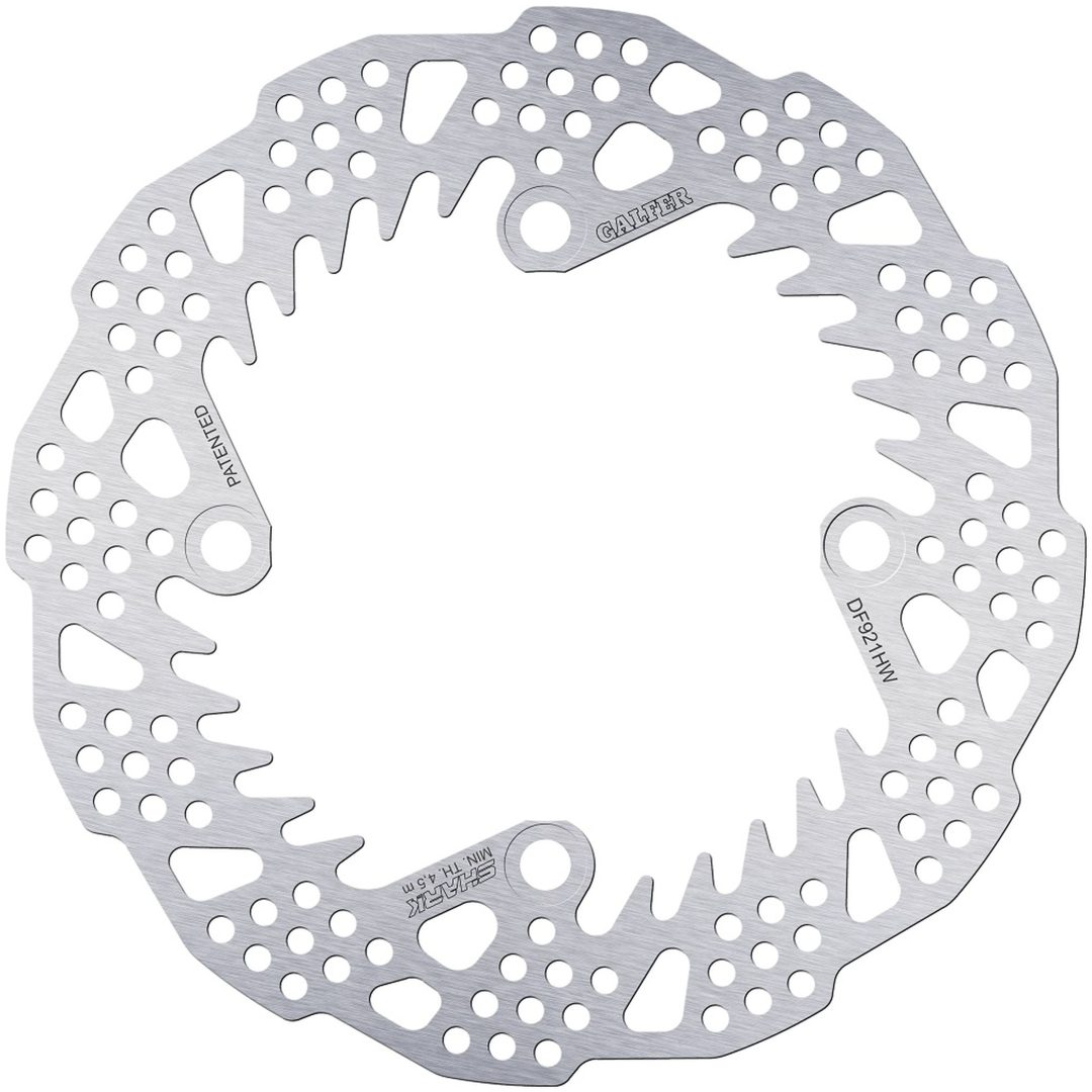 Bromsskiva Shark Fin Silver GALFER Bromsskiva