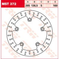 Bromsskiva Standard Bak TRW