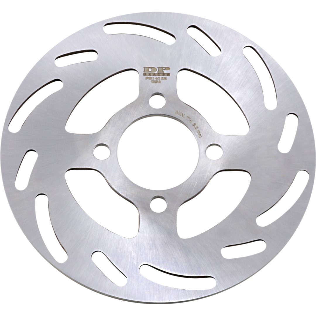 Bromsskiva Standard Rostfritt Stål Silver MOOSE RACING Bakre