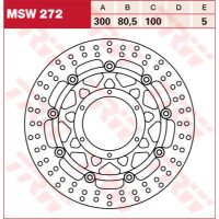 Bromsskiva Standard TRW