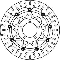 Bromsskiva Standard TRW