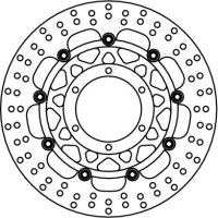 Bromsskiva Standard TRW