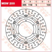 Bromsskiva Standard TRW