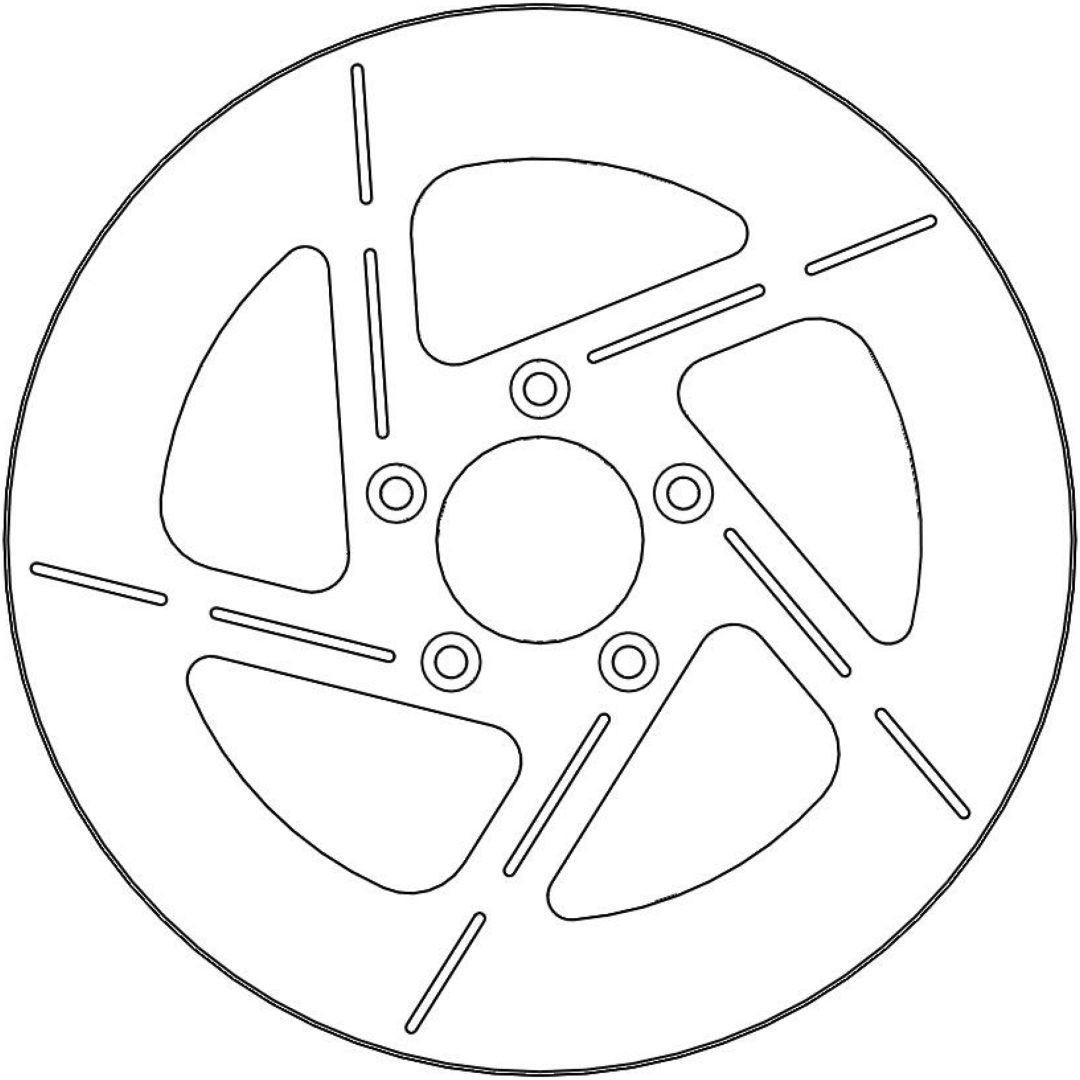 Bromsskiva Tulsa MOTO-MASTER 82,3 mm – bild 3
